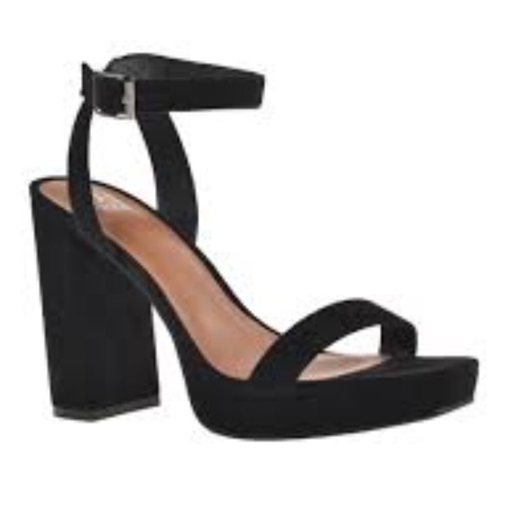 Madden NYC Women's Platform Dress Sandal in Black New In Box